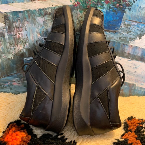 Like New! Aetrex Women's E730 "Eliza" Leather/Suede Casual Lace Up Shoe 7 Wide - Picture 5 of 12